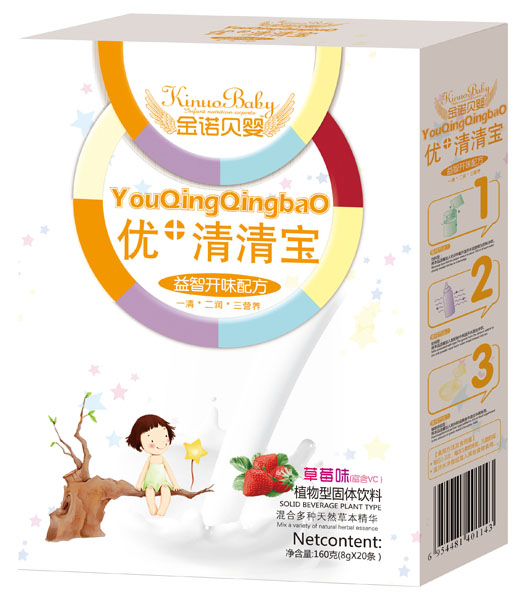 金諾貝嬰益智開味配方優(yōu)+清清寶盒裝