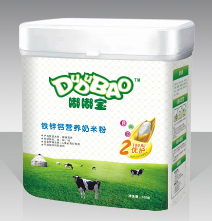 嘟嘟寶鐵鋅鈣營養(yǎng)奶米粉