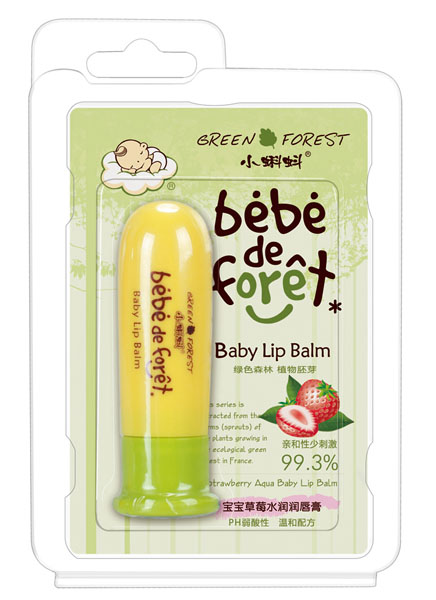 小蝌蚪寶寶草莓水潤(rùn)潤(rùn)唇膏