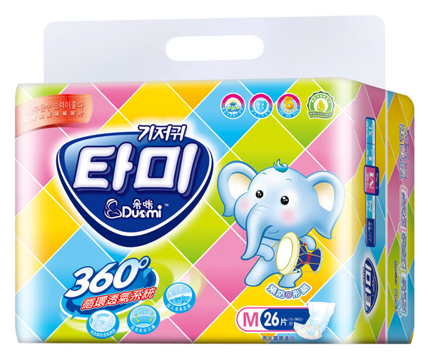 朵咪極薄超能吸yinge紙尿片M26片
