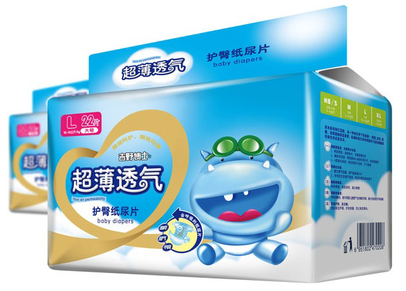 吉野博士超薄透氣護臀紙尿片