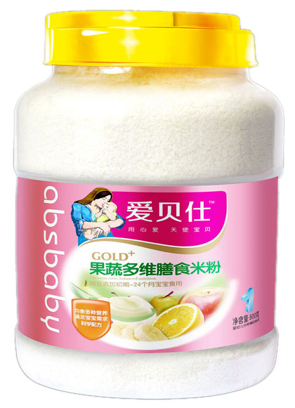 愛(ài)貝仕果蔬多維膳食米粉