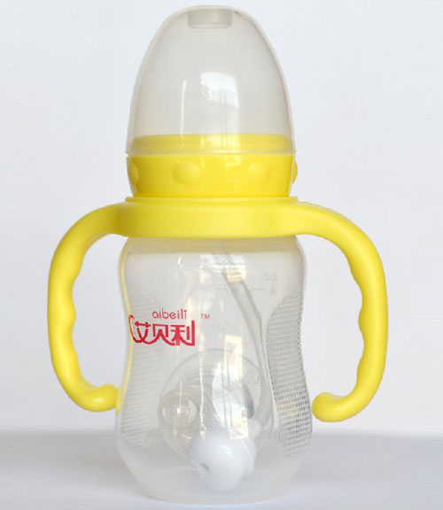 艾貝利PP標準口徑帶柄125ml奶瓶