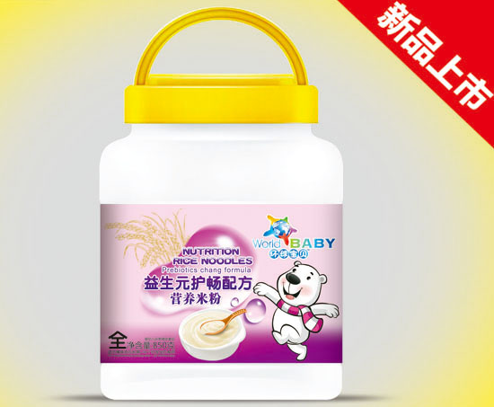 環(huán)球?qū)氊愐嫔o暢配方營養(yǎng)米粉850克