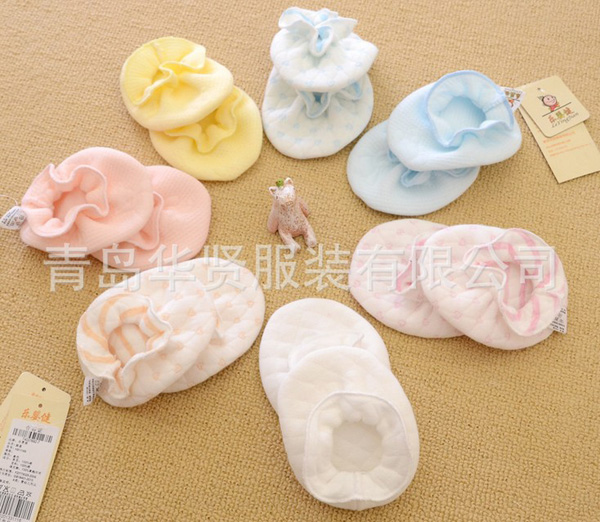 樂嬰健純棉保暖護腳套