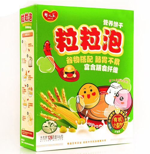 yinge樂粒粒泡谷物餅干