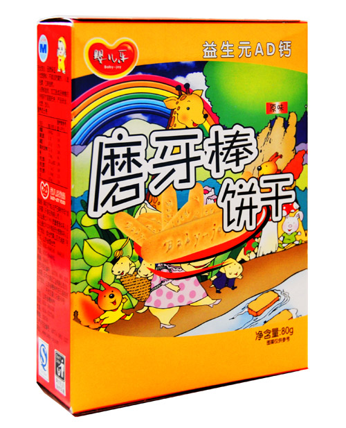 yinge樂普通磨牙棒原味80g