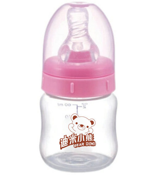 迪米小熊果汁料理PP奶瓶60ml