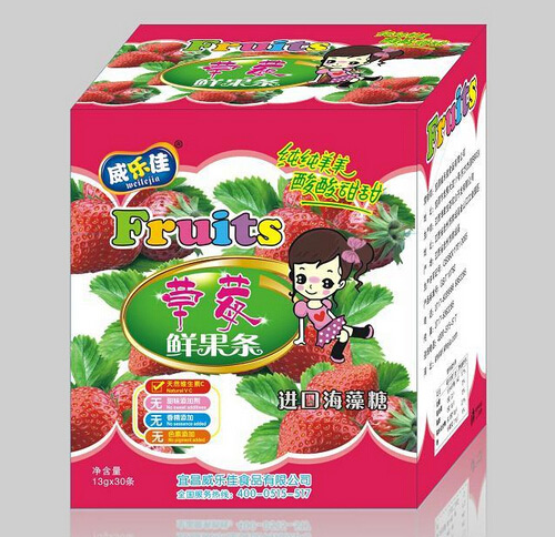 威樂佳鮮果條草莓味