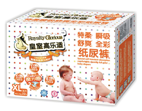 皇室高樂(lè)適yingye紙尿褲XL碼