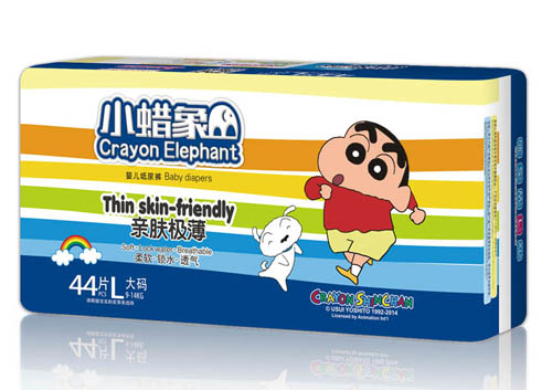 小蠟象親膚極薄yinge紙尿褲L碼