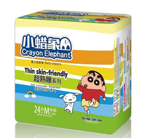 小蠟象超熟睡系列yinge紙尿褲M碼24片