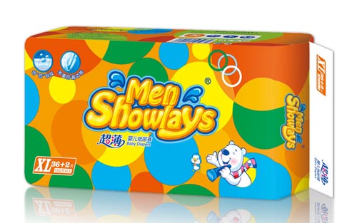 Menshowlays超薄yinge紙尿褲XL碼