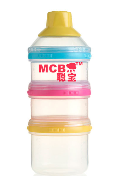 聰寶三層奶粉盒