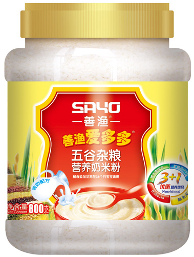 善漁魚多多五谷雜糧營養(yǎng)奶米粉