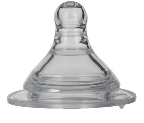 可樂貝兒寬口徑硅膠奶嘴