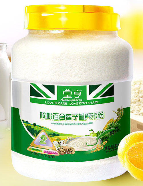 皇亨核桃百合蓮子營養(yǎng)米粉