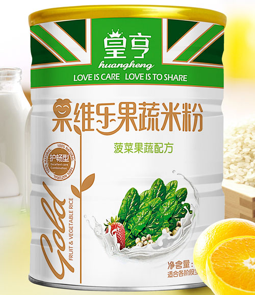 皇亨果維樂(lè)果蔬米粉菠菜果蔬配方