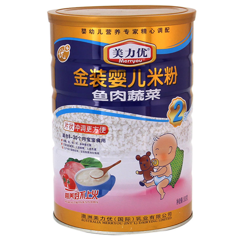 美力優(yōu)魚肉蔬菜金裝yinge米粉2段