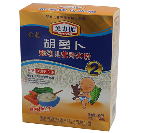 美力優(yōu)胡蘿卜yingye米粉2段