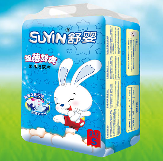 舒嬰超薄舒爽yinge紙尿片S碼68片