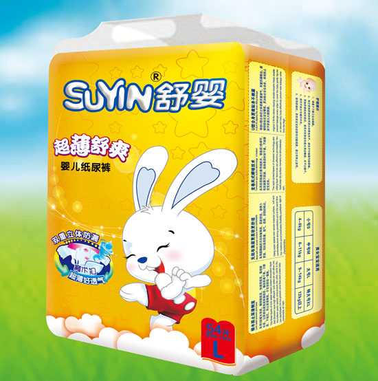 舒嬰超薄舒爽yinge紙尿褲L碼54片