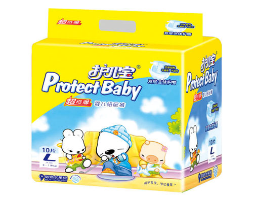護(hù)兒寶超級(jí)薄yinge紙尿褲L碼10片