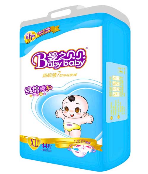 嬰之貝貝超極薄尿褲加大號44片