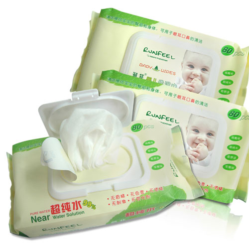 潤(rùn)菲yinge柔濕巾80片裝
