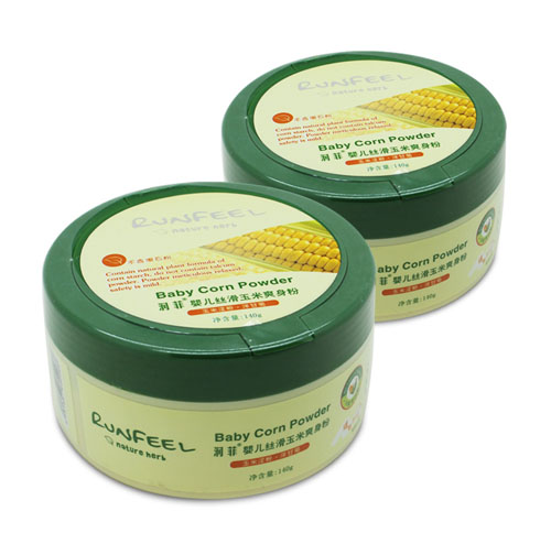 潤(rùn)菲yinge絲滑玉米爽身粉