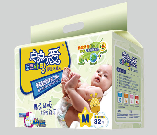 點點愛綿柔超吸yinge紙尿片M碼