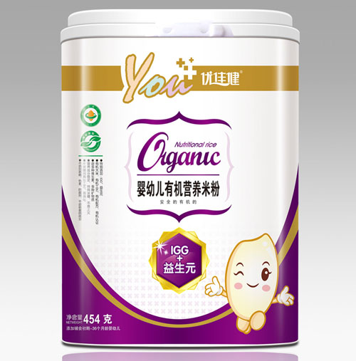優(yōu)佳健IGG+益生元yingye有機(jī)營養(yǎng)米粉