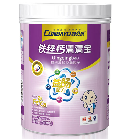 聰貝優(yōu)益腸鐵鋅鈣清清寶聽(tīng)裝