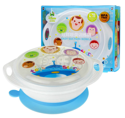 迪士尼寶寶雙耳吸盤(pán)訓(xùn)練碗