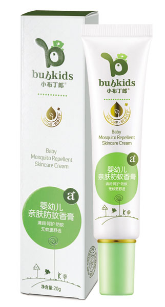 小布丁郎yingye親膚防蚊香膏