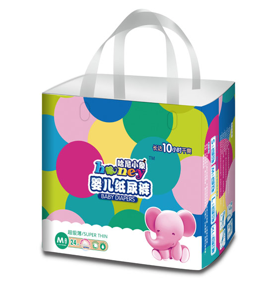 復(fù)件 哈尼小象超級薄yinge紙尿褲M碼24片