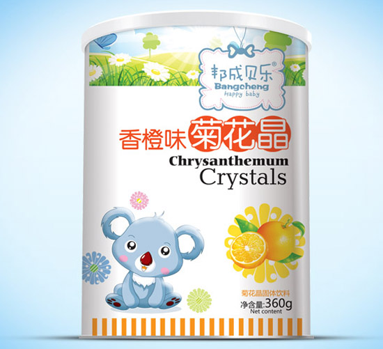 邦成貝樂(lè)菊花晶紙聽香橙味