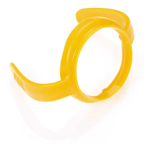 貝樂嘉黃色寬口手柄