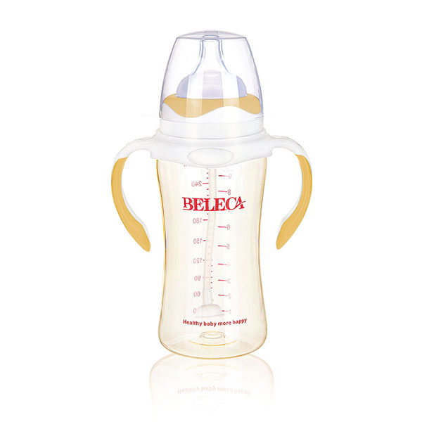 貝樂嘉黃色yingePP奶瓶270ml