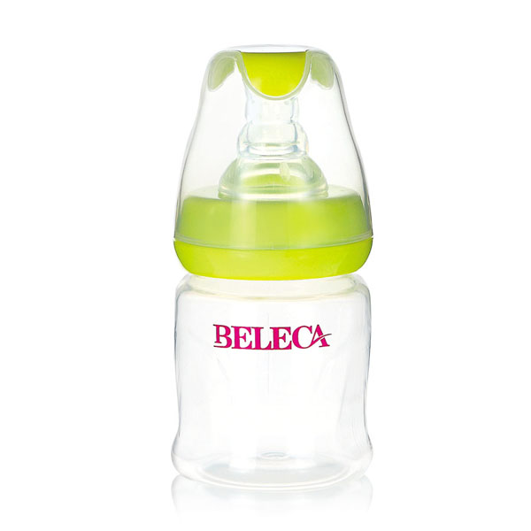 貝樂(lè)嘉綠色無(wú)柄yinge奶瓶