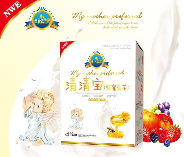 金諾恩貝蜂蜜菊花清清寶盒裝