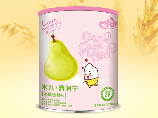 米兒冰糖雪梨味清潤(rùn)寧聽(tīng)裝