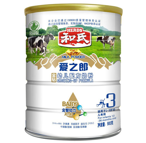 愛(ài)之郎金鉆youe3段配方牛奶粉