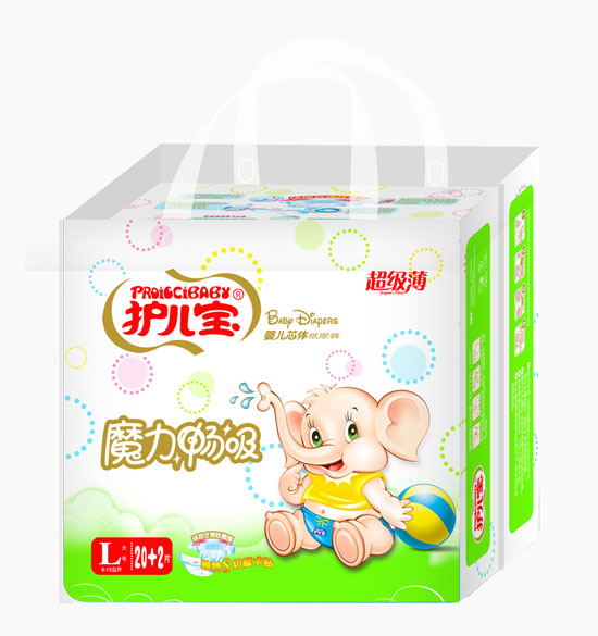 護兒寶魔力暢吸yinge芯體紙尿褲L碼小包