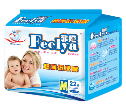 菲婭超薄yinge紙尿褲M22片