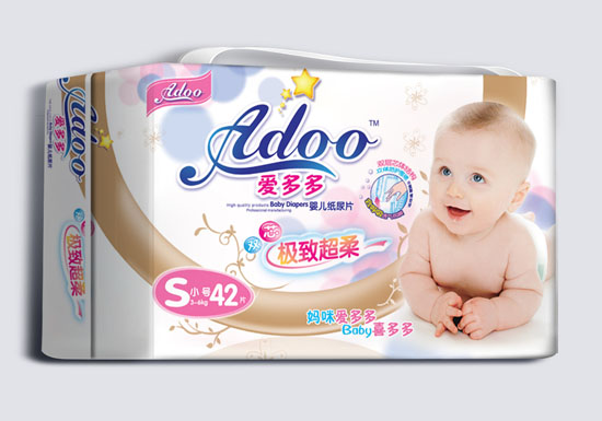 愛(ài)多多極致超柔yinge紙尿片S碼42片