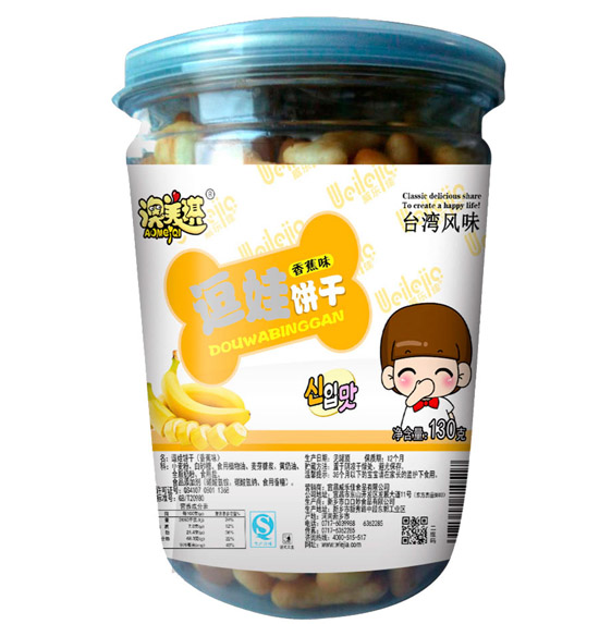 澳美琪逗娃餅干香蕉味