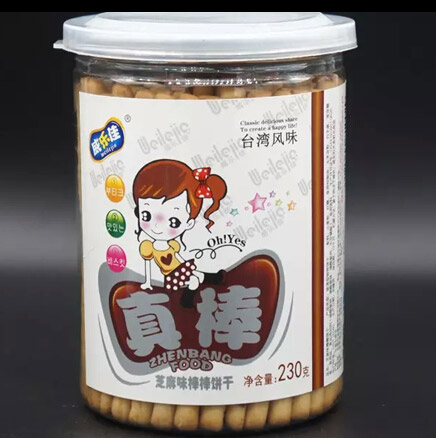 威樂佳芝麻味棒棒餅干