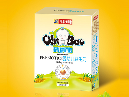 開(kāi)心利康yingye益生元清清寶盒裝