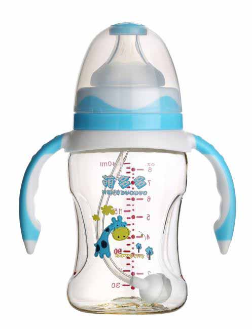 �ȶ��PPSU����240ml�pɫ�ֱ��Ԅ�(d��ng)��ƿ